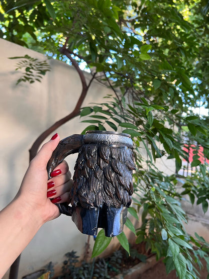 Gray helmet for bikers